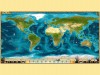 World Map Artistic (english)