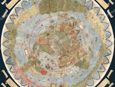World Map 1587 urbano monte