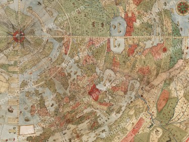 World Map 1587 urbano monte