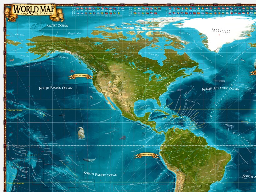 World Map 2013 English - Digital World Map 2013 English - Digital