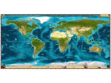 World Map 2013 Arabic - Digital