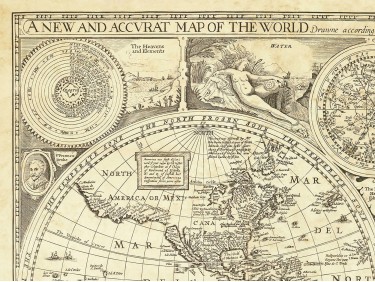 World Map 1627 John Speed