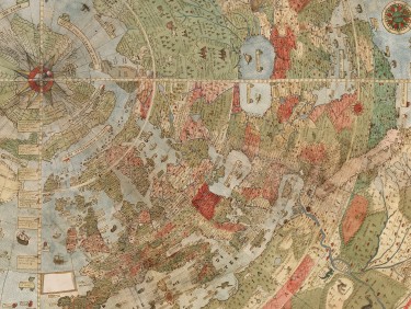 World Map 1587 urbano monte