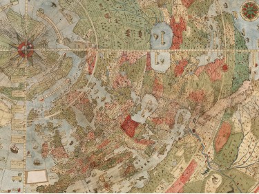 World Map 1587 urbano monte