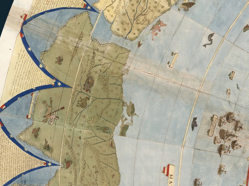 World Map 1587 urbano monte World Map 1587 urbano monte