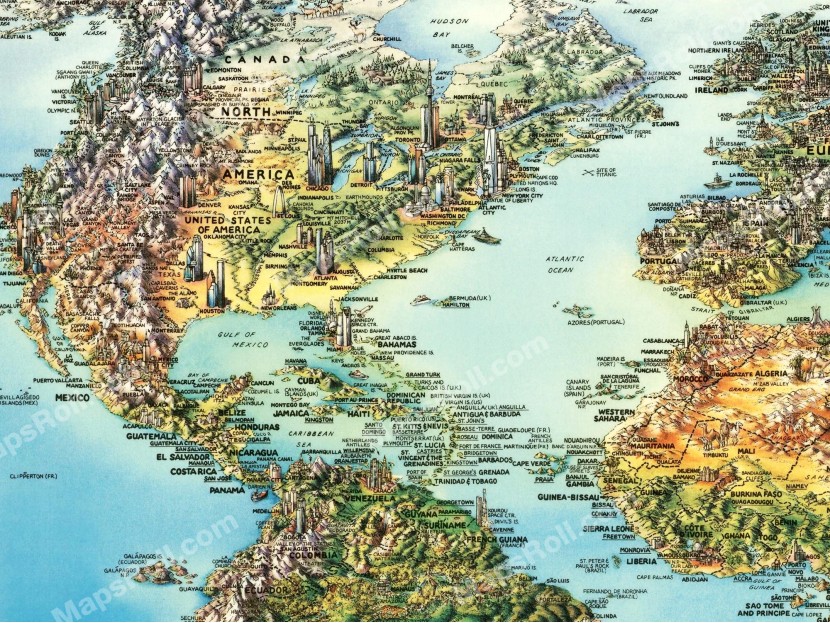 The World Map 2009 Unique Media