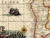 Map of the World 1728 Gerard van Keulen