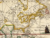 Map of the World 1728 Gerard van Keulen