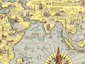 World Wonders Map 1939 Chase Dudley