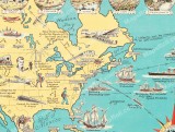 The World United map 1944 Chase Dudley