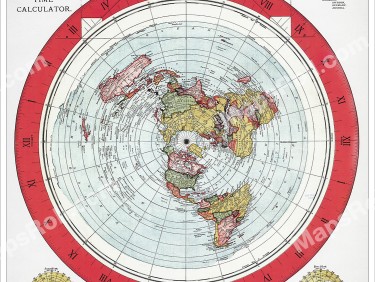 New standard map of the world 1892 Alexander Gleason