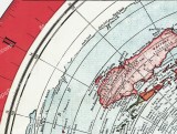 New standard map of the world 1892 Alexander Gleason