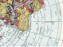 New standard map of the world 1892 Alexander Gleason
