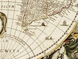World Map 1630 Henricus Hondius
