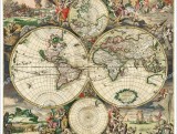 World Map 1689 Gerard van Schagen