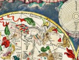 Celestial map 1670 Frederik de Wit