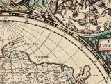 World Map 1660 Frederick de Wit