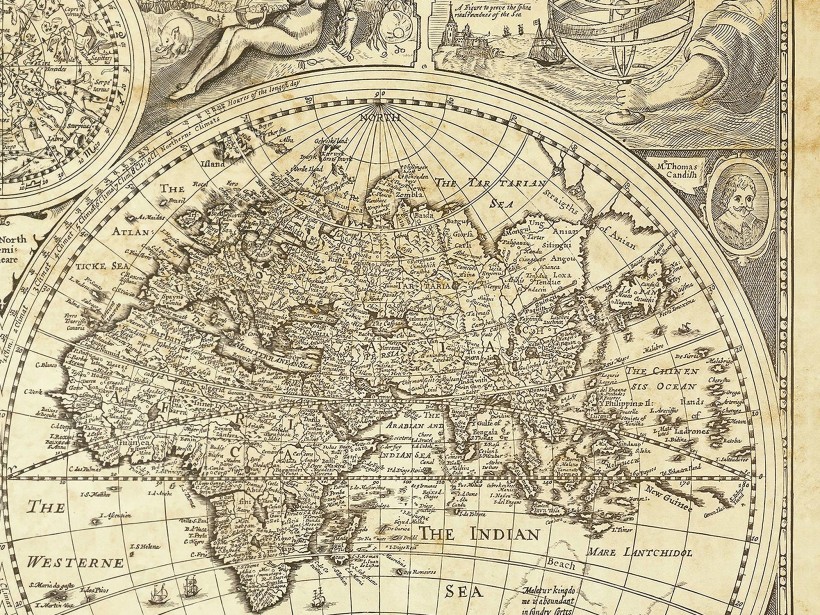 Map of the World 1627 John Speed