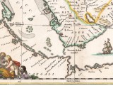 Map of Arabia 1665 Johannes Blaeu