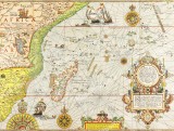 East South Africa map 1596 Jan Huygen van Linschoten