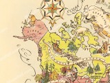 North and Central America Map 1951 Jacques Liozu