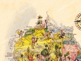 Africa Map 1951 Jacques Liozu