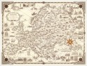 Classical Europe Map 1938 Chase Dudley