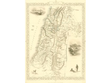 Modern Palestine 1851 John Rapkin