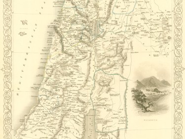 Modern Palestine 1851 John Rapkin