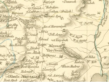 Modern Palestine 1851 John Rapkin