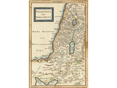 Palestine 1780 Christoph Cellarius