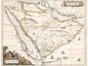 خريطة الجزيرة العربية 1665 يوهانس بلاو