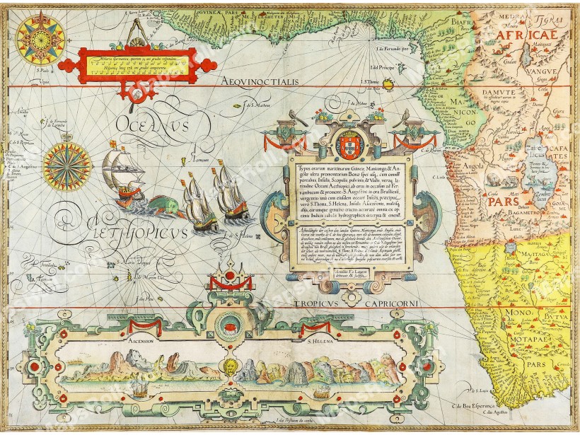 غرب جنوب أفريقيا 1596 جان هويغن فان لينشوتن
