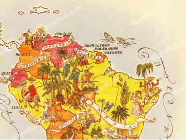 South America 1951 Jacques Liozu