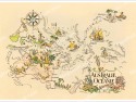 Australia and Oceania Map 1951 Jacques Liozu