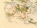 Australia and Oceania Map 1951 Jacques Liozu