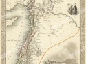 Syria Map 1851 John Rapkin