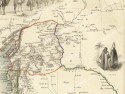 Syria Map 1851 John Rapkin