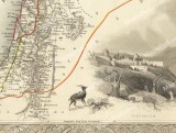 Syria Map 1851 John Rapkin