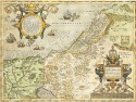 Palestine Map 1579 Abraham Ortelius