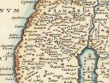 Palestine Map 1780 Christoph Cellarius