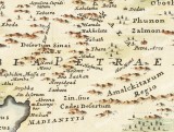 Palestine Map 1780 Christoph Cellarius