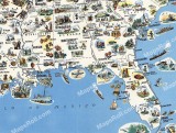 United States of America Map 1950 General Drafting