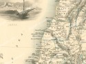 Modern Palestine Map 1851 John Rapkin
