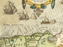 Palestine Map 1579 Abraham Ortelius