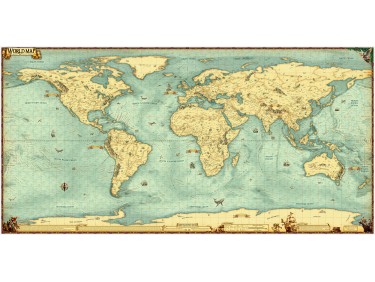 World Map 2009 English
