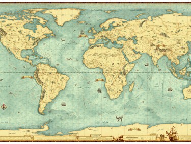 World Map 2009 Arabic